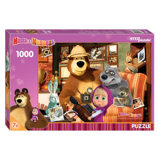 Puzzle Step Puzzle Masha e o Urso de 1000 Peças