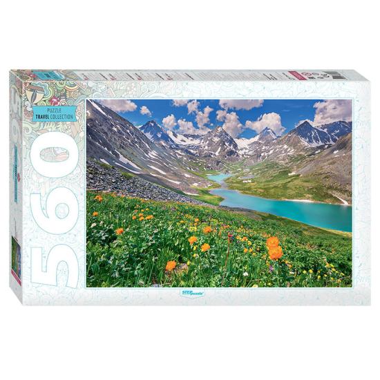 Puzzle Step Puzzle Montanhas Altai de 560 Peças