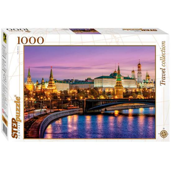 Puzzle Step Puzzle Moscou à noite de 1000 peças