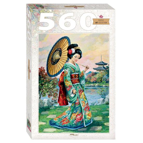 Puzzle Step Puzzle Japonesa de 560 Peças