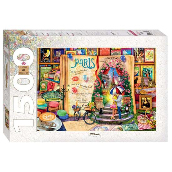 Puzzle Step Puzzle Paris de 1500 Peças
