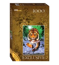 Puzzle Step Puzzle Tigre de 1000 Peças