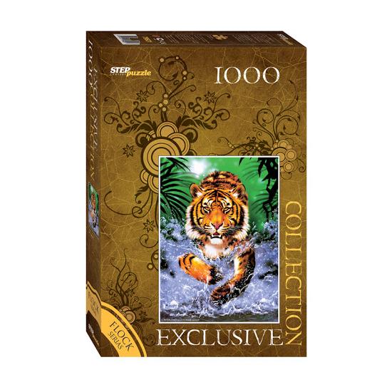 Puzzle Step Puzzle Tigre de 1000 Peças