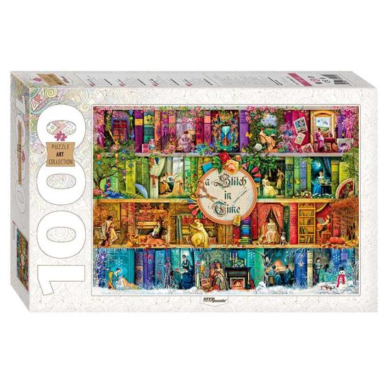 Puzzle Step a Passo Um Ponto no Tempo 1000 Peças