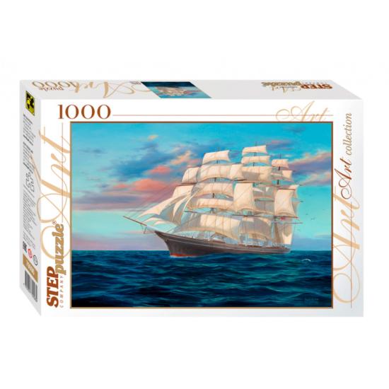 Puzzle Step Puzzle O Veleiro de 1000 Peças Puzzle Step Puzzle O Veleiro de 1000 Peças