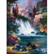 SunsOut Puzzle Spring Sunrise at the Waterfall 1000 Pieces
