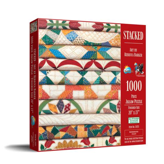 Puzzle SunsOut Empilhado de 1000 Peças