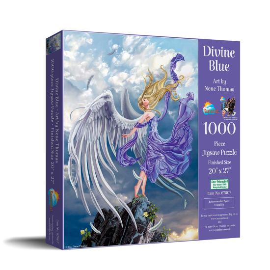 Puzzle SunsOut Divino Azul de 1000 Peças