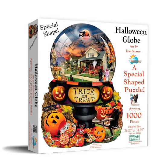 Puzzle SunsOut Bola de Halloween XXL 1000 peças