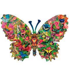 Puzzle de 1000 peças coleção de borboletas SunsOut