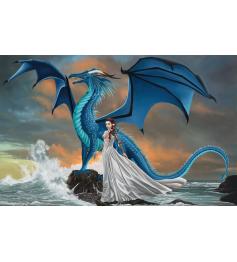 Puzzle SunsOut Water Dragon 1000 Peças