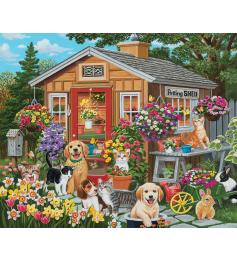 Puzzle SunsOut The Puppy Shed 1000 Peças