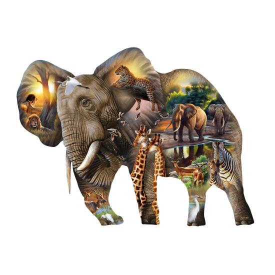 Puzzle SunsOut The Elephant XXL 1000 peças