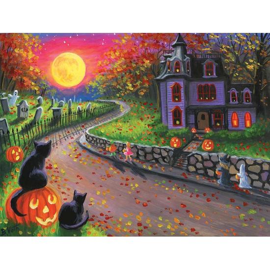 Puzzle SunsOut On A Spooky Night XXL 300 Peças Quebra-cab
