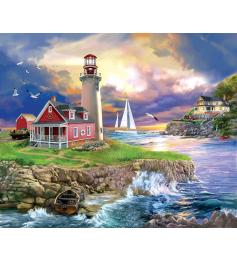 Puzzle SunsOut Lighthouse Sunset 1000 peças