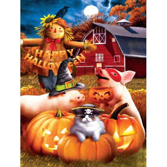 Puzzle SunsOut Happy Halloween XXL 500 peças