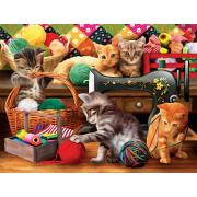 Puzzle SunsOut Cats at Costurar 1000 peças