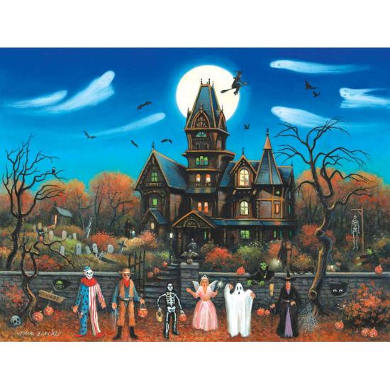 Puzzle SunsOut Halloween Doces ou Travessuras XXL 300 Peç