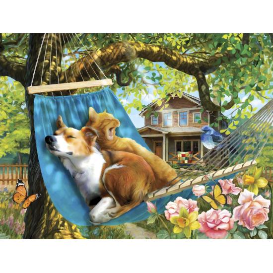 Puzzle SunsOut Hora da Sesta XXL de 500 Peças Puzzle SunsOut Hora da Sesta XXL de 500 Peças