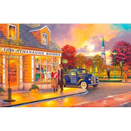 Puzzle SunsOut Livraria do Léo de 1000 XXL Peças Puzzle SunsOut Livraria do Léo de 1000 XXL Peças