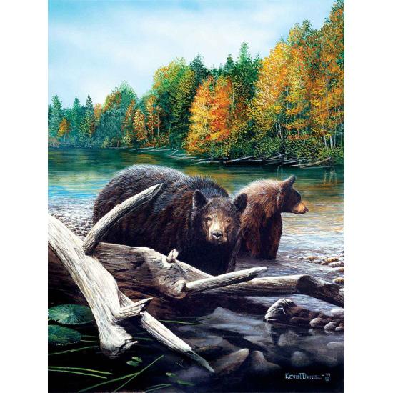 Puzzle SunsOut A Manhã dos Ursos de 1000 peças