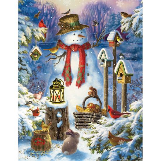Puzzle SunsOut Snowman XXL 1000 peças