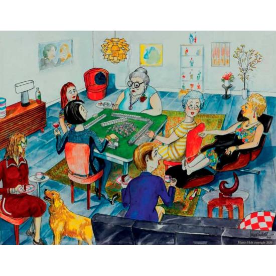 Puzzle SunsOut Mah Jongg Reunindo 1000 Peças