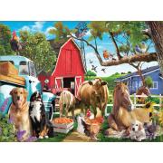 Puzzle SunsOut Reunion no Barnyard 1000 Pieces