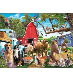 Puzzle SunsOut Reunion no Barnyard 1000 Pieces