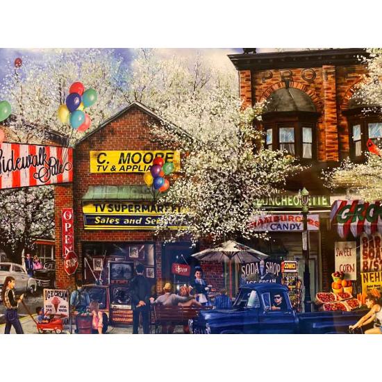 SunsOut Tarde na Main Street XXL Puzzle 1000 Pc