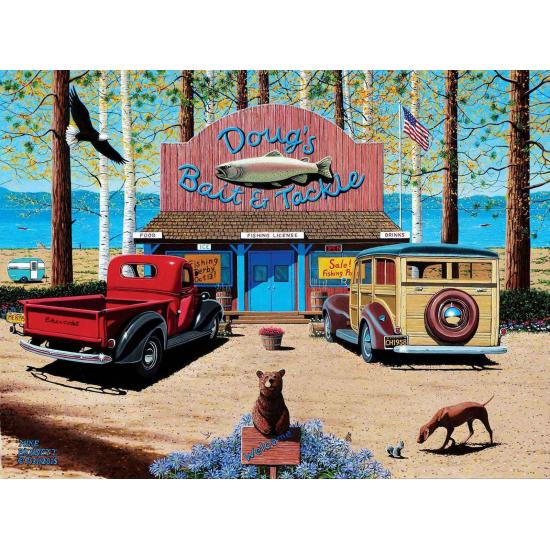 SunsOut Puzzle Doug's Bait Shop 1000 peças