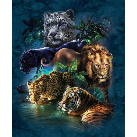 Puzzle SunsOut Value Big Cats 1000 Peças