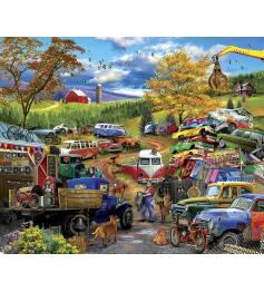 SunsOut Junkyard Visit 1000 Piece Puzzle