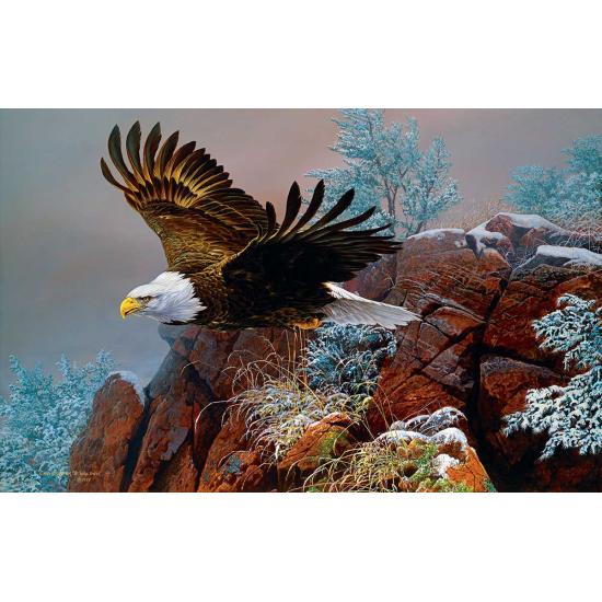 Puzzle SunsOut Águia ao Vento de 1000 Peças