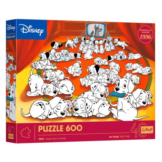 Puzzle Trefl 101 Dálmatas de 600 Peças