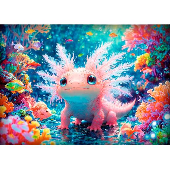Puzzle Trefl Axolote de 500 Peças