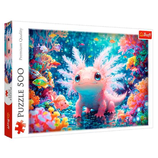 Puzzle Trefl Axolote de 500 Peças