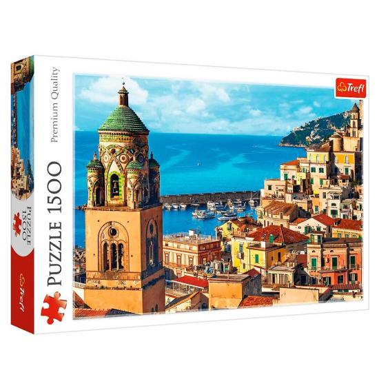 Puzzle Trefl Amalfi, Italia de 1500 Peças