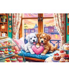 Puzzle Trefl Amor de Cachorrinho de 500 Peças