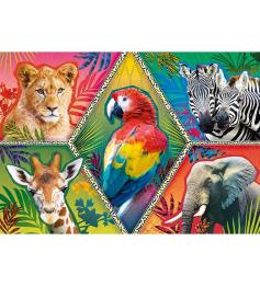 Puzzle Trefl Animais Exóticos de 1000 Peças