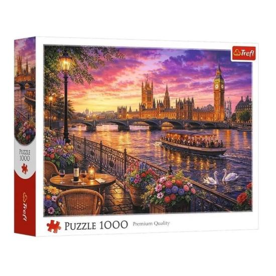 Puzzle Trefl Noite No Tâmisa 1000 Peças