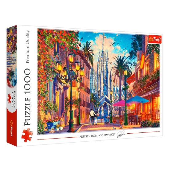 Puzzle Trefl Barcelona, ​​Espanha de 1000 Peças