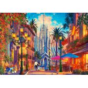 Puzzle Trefl Barcelona, ​​Espanha de 1000 Peças