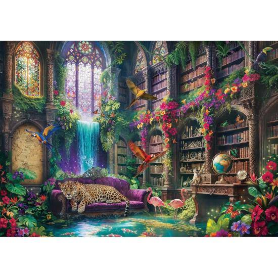 Puzzle Trefl Biblioteca Mágica 1000 Peças