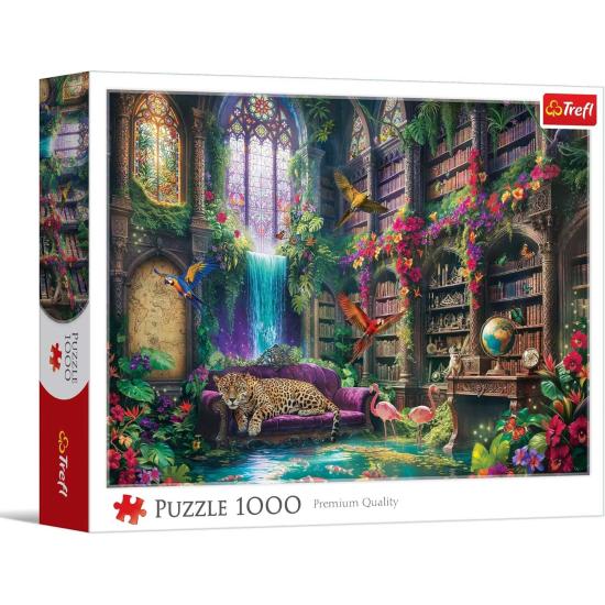 Puzzle Trefl Biblioteca Mágica 1000 Peças