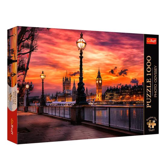 Puzzle Trefl Big Ben, Londres de 1000 Peças