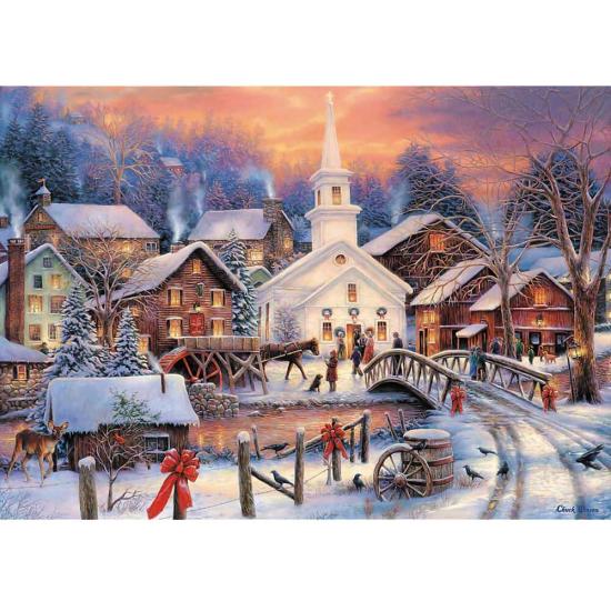 Puzzle Trefl Natal Branco 1000 Peças Puzzle Trefl Natal Branco 1000 Peças