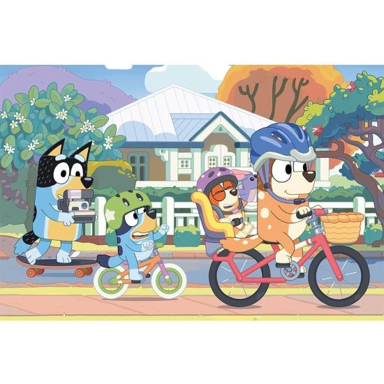 Puzzle Trefl Bluey Feliz XXL de 60 Peças