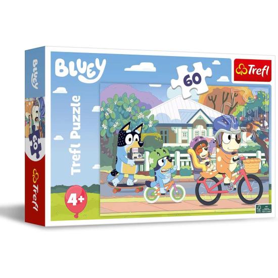 Puzzle Trefl Bluey Feliz XXL de 60 Peças