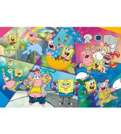 Puzzle Trefl SpongeBob em Bikini Bottom XXL de 300 Peças